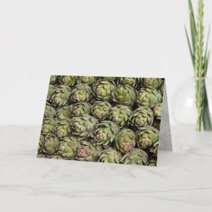 Artichokes Photo Kort