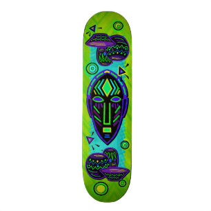 Artifact African Pop Art Skateboard Bräda 21,5 Cm