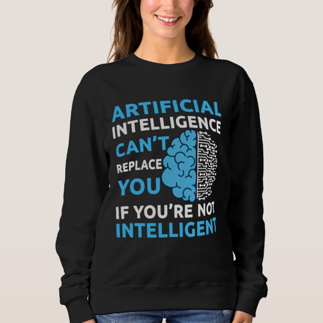 Artificial Intelligence Algorithm Programmer AI De T Shirt (Framsida)