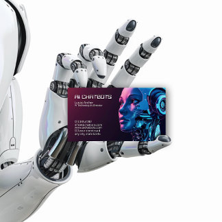 Artificial Intelligence Chatbot Company Visitkort