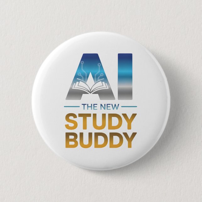 Artificial Intelligence Study Buddy Design Knapp (Framsida)