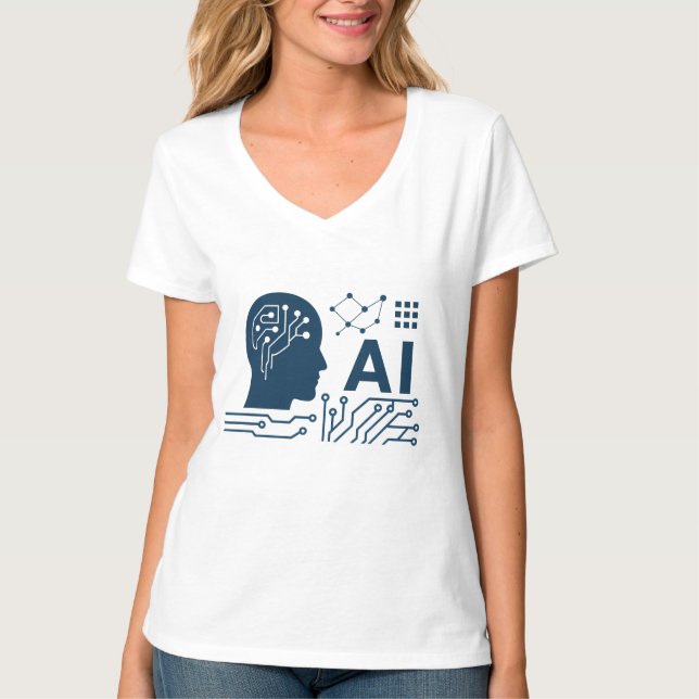 Artificiell General Intelligence Tshirt T Shirt (Framsida)