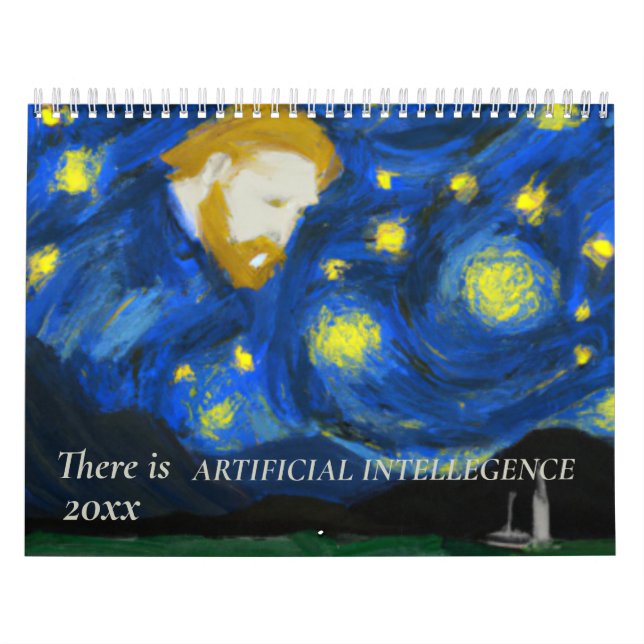 Artificiell informationsgenererad kalender (Omslag)