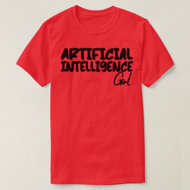 artificiell intelligens 2 t shirt (Design framsida)