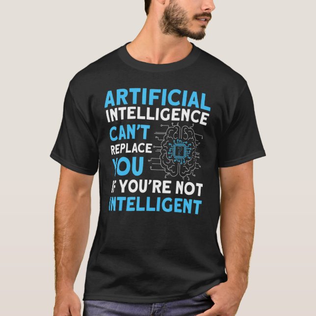 Artificiell intelligens Algoritm Programmerare Ai  T Shirt (Framsida)