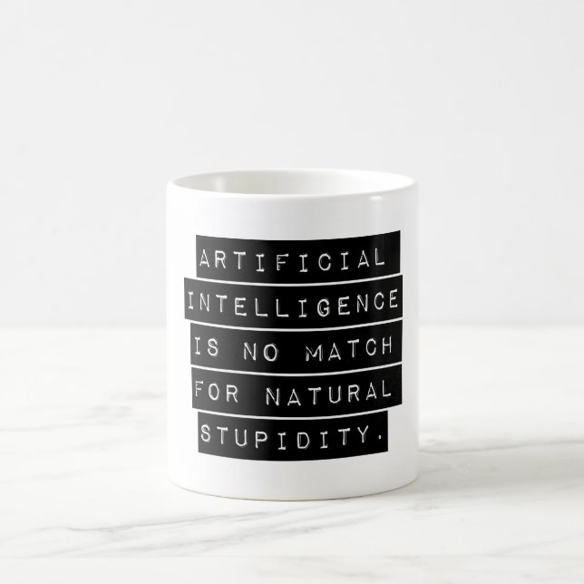 Artificiell intelligens är ingen match kaffemugg (Center)