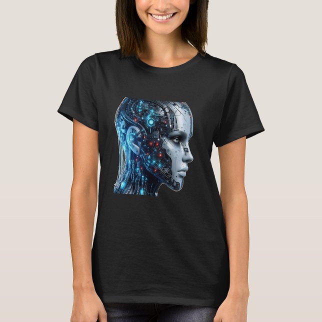 Artificiell intelligens - Computer Science - IT Pr T Shirt (Framsida)
