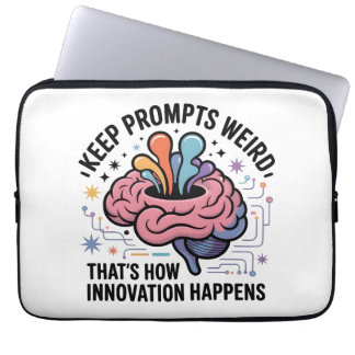 Artificiell intelligens innovationshjärndesign laptop fodral