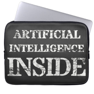 Artificiell intelligens inuti laptop fodral
