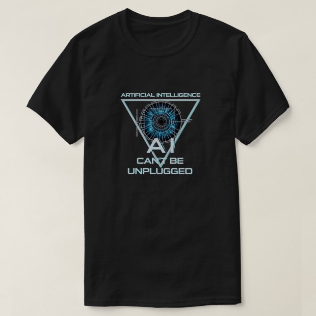 Artificiell intelligens kan inte anslutas 2 t shirt (Design framsida)