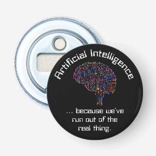 Artificiell intelligens mot Real Sak Flasköppnare