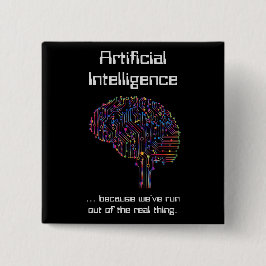 Artificiell intelligens mot Real Sak Knapp