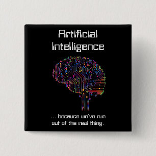 Artificiell intelligens mot Real Sak Knapp