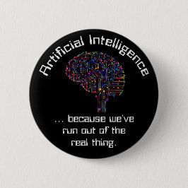 Artificiell intelligens mot Real Sak Knapp