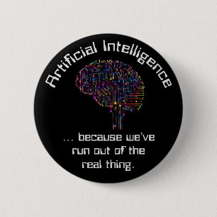 Artificiell intelligens mot Real Sak Knapp