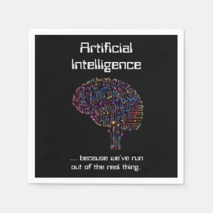 Artificiell intelligens mot Real Sak Pappersservett