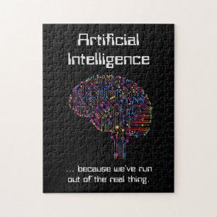 Artificiell intelligens mot Real Sak Pussel