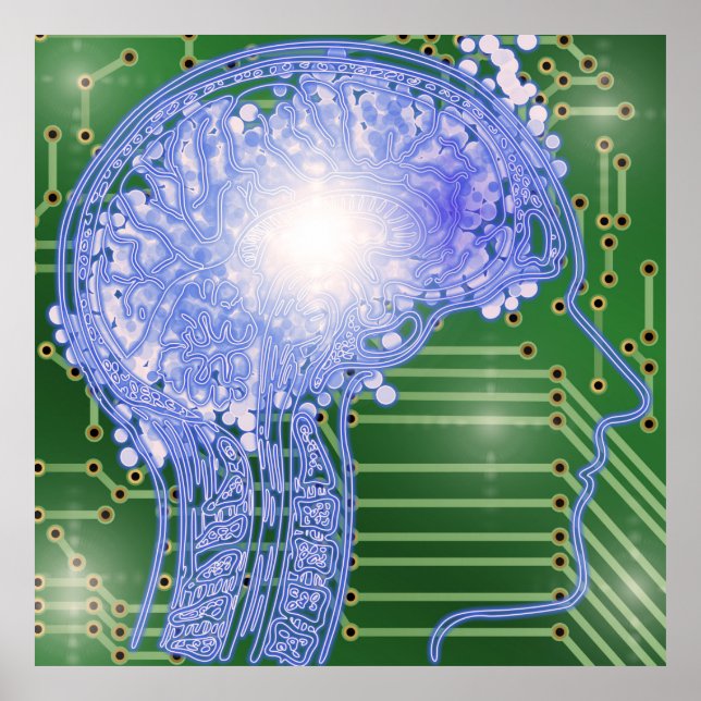 Artificiell intelligens poster (Framsidan)