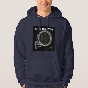 Artificiell Intelligens Spegel Data Cyberpunk Hoodie