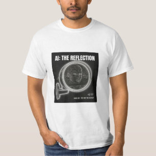 Artificiell Intelligens Spegel Data Cyberpunk T Shirt