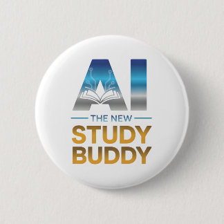 Artificiell intelligens-studiekompisdesign knapp