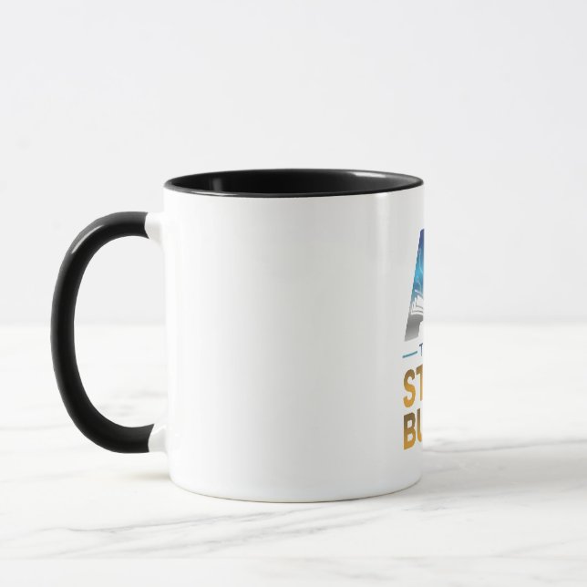 Artificiell intelligens-studiekompisdesign mugg (Vänster)