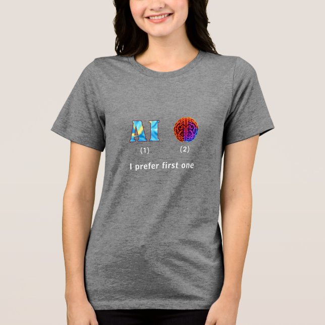 Artificiell intelligens t shirt (Framsida)