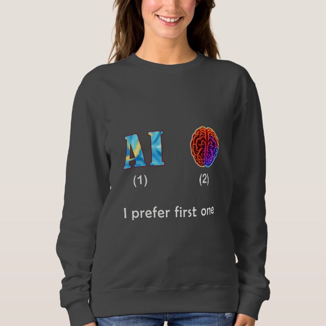 Artificiell intelligens t shirt (Framsida)