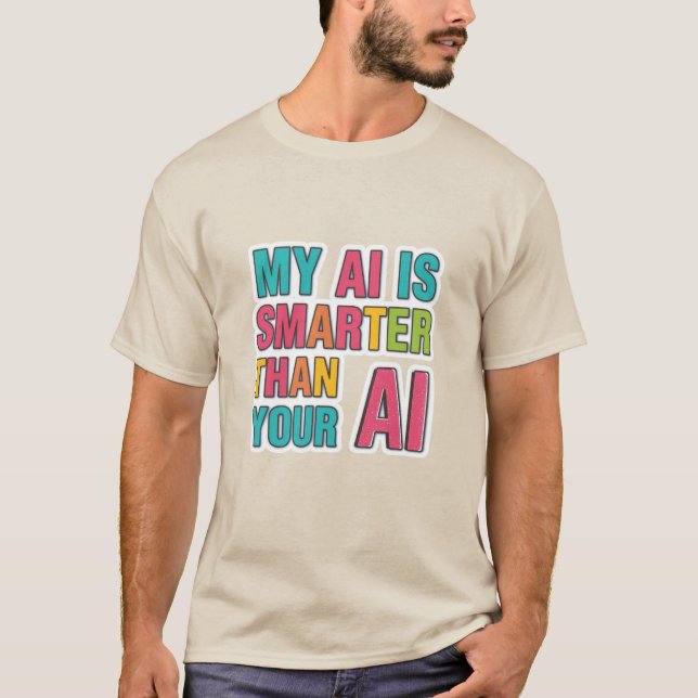 Artificiell intelligens t shirt (Framsida)