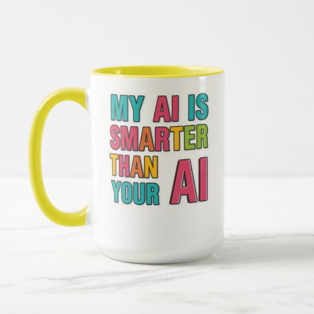 Artificiell intelligens tee  mugg (Vänster)