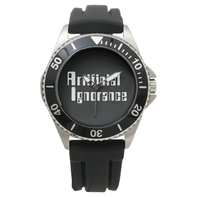 Artificiell okunnighet armbandsur (Framsida)