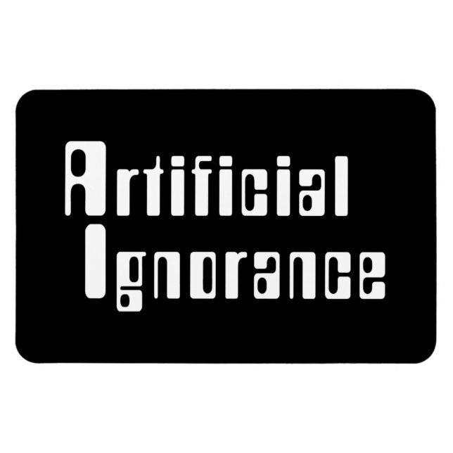 Artificiell okunnighet magnet (Horisontell)