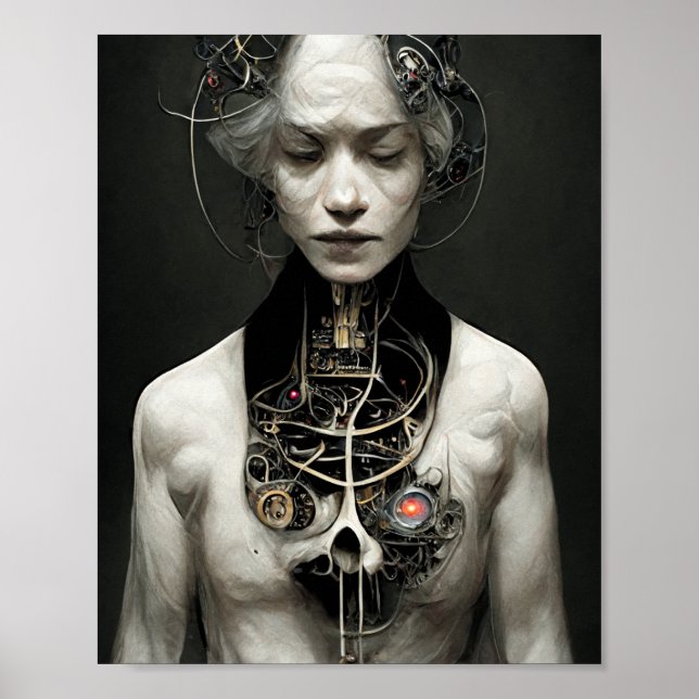 Artificiellt Life 3 Science fiction Art Poster (Framsidan)