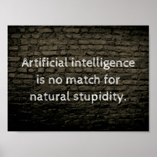 Artificiellt underrättelseskämt poster