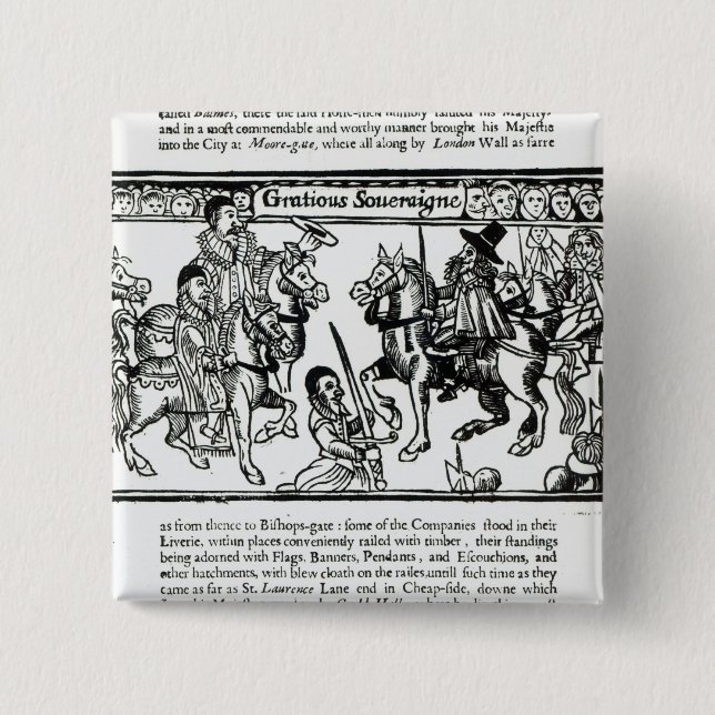 Artig härskare, c.1631 knapp (Framsida)