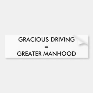 ARTIG KÖRNING = MER UNDERBAR MANHOOD BILDEKAL