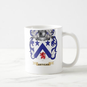 Artigas vapensköld (familjvapenskölden) kaffemugg
