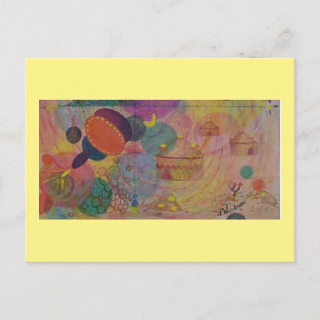 Artikel 12: Organiskt fett - OLJA Vykort (Framsida)