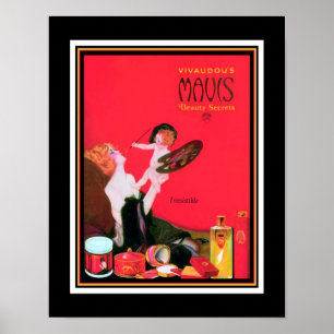 Artikel 1920:s Art Deco Mavis Parfym ad Poster