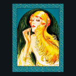 Artikel 1924 Art Deco Dam Poster<br><div class="desc">Om du väljer att ladda ned poster Walgreen-butiken din hämtning i olika storlekar och i olika struktur på mycket bra pris. Ibland med rabatt. Ett tips från min amerikanska vän. Se onlinen "Digital Printing" (Digital Printing) i Storbritannien. Vintage bild togs från ett 1924-täcke av teatertidskriften. Jag har gjort den ljusare...</div>