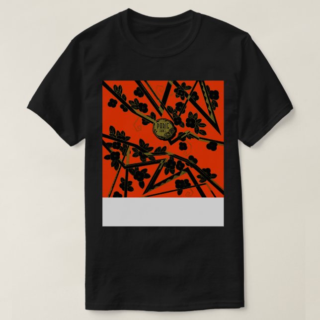 Artikel 1925 Art Deco Paris Parfym T Shirt (Design framsida)