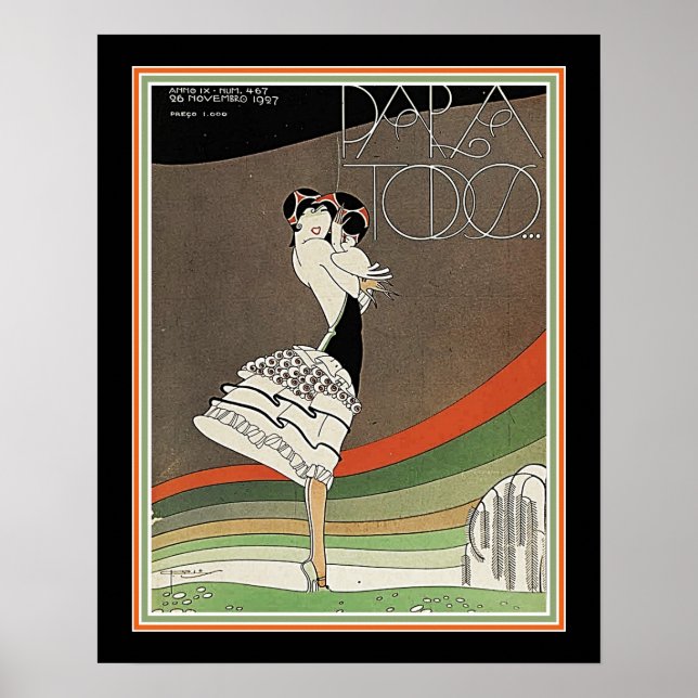 Artikel 1927 Art Deco Para Todas Poster (Framsidan)