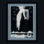 Artikel 1928 Art Deco Snö Angel Poster<br><div class="desc">Art Deco Snö Angel tryckt ca 1928</div>