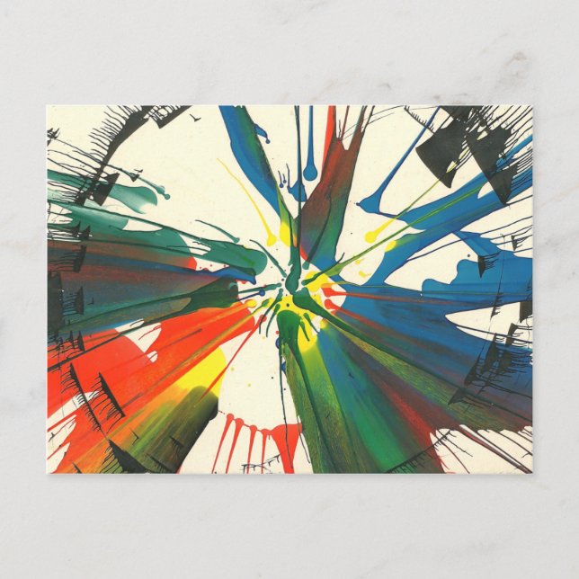 Artikel 1974. Mitt allra första konstverk. Vykort (Framsida)