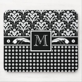 Artikel 30s Formal Elegance Blommigt Damask Musmatta