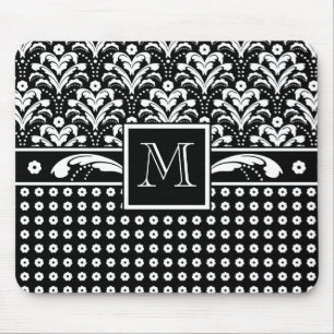 Artikel 30s Formal Elegance Blommigt Damask Musmatta