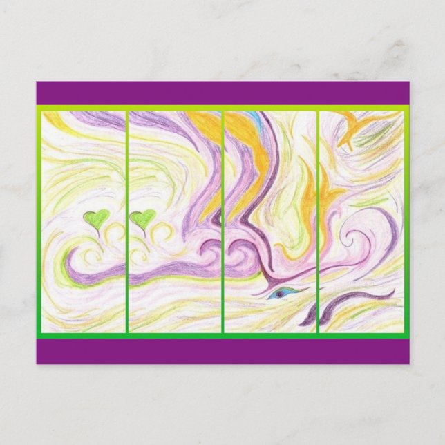 Artikel 8: Spirit Kärlek Vykort (Framsida)