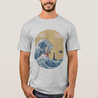 Artikel 90s Hokusai Underbar Seagaming Essential T T Shirt