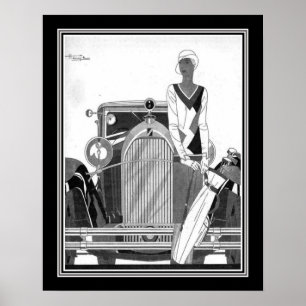 Artikel Deco 1920 s Talbot Ad Poster