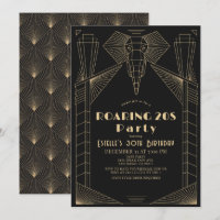 Artikel Deco 1920's Elephant Roaring 20s Birthday